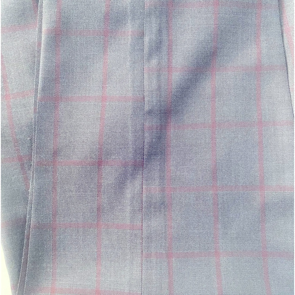 Italian Plaid wool Pants